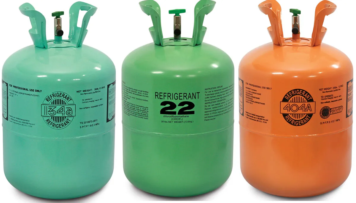 Refrigerant cylinders